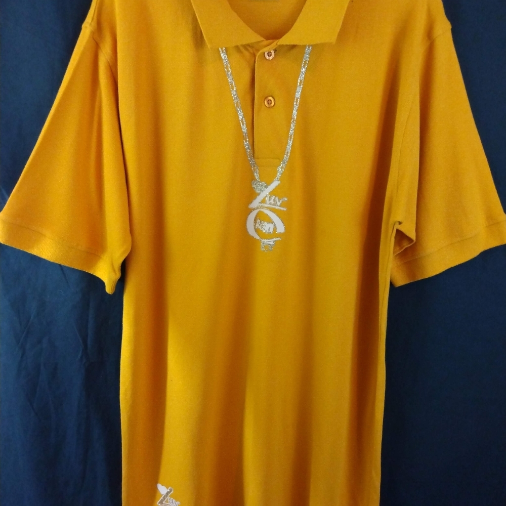 Pure Vintage Original Quality Mustard/Gold Polo Shirt
